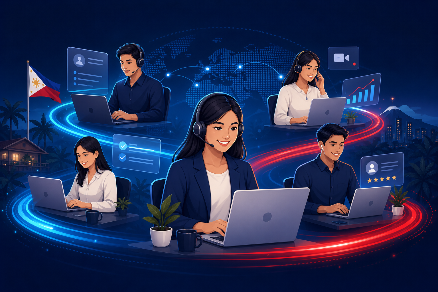 MBSK 360 virtual team — professional remote staffing in the Philippines